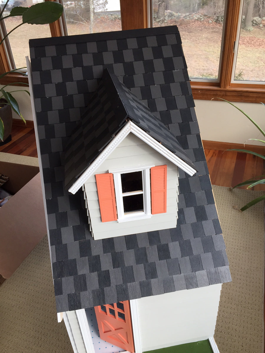 Maison Poupee Bois Free Printable Dollhouse Roof Shingles