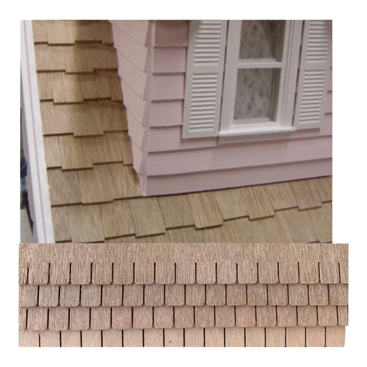 1:6 Scale Shingles - Main Image